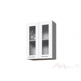 Шкаф навесной Интерлиния Мила Gloss ВШ60ст-720-2дв, белый
