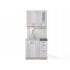Шкаф навесной Интерлиния ВШ30ст720-1дв модуль кухни Мила Хольц в цвете ясень шимо светлый