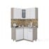 Шкаф нижний Интерлиния НШ60р-2дв модуль кухни Мила в цвете вудлайн кремовый