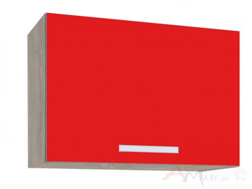 Шкаф под вытяжку Интерлиния ВШГ 50-360 модуль кухни Мила в цвете красный