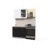 Шкаф под посуду Интерлиния ВШС50ст-720-1дв модуль кухни Мила Пластик в цвете белый