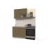 Шкаф под посуду Интерлиния ВШС50-720-2дг(1ст) модуль кухни Мила Пластик в цвете капучино