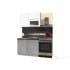 Шкаф под посуду Интерлиния ВШС60-720-2дг(1ст) модуль кухни Мила Пластик в цвете мрамор