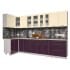 Шкаф под посуду Интерлиния ВШС80ст-720-2дв модуль кухни Мила Пластик в цвете ваниль