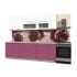 Шкаф под посуду Интерлиния ВШС70-720-2дг модуль кухни Мила Пластик в цвете гортензия