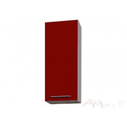 Шкаф навесной Интерлиния Мила Пластик ВШ30-720-1дв, красный