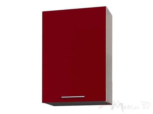 Шкаф под посуду Интерлиния ВШС50-720-1дв модуль кухни Мила Пластик в цвете красный