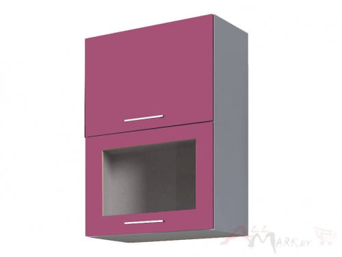 Шкаф под посуду Интерлиния ВШС50-720-2дг(1ст) модуль кухни Мила Пластик в цвете гортензия