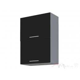 Шкаф под посуду Интерлиния Мила Пластик ВШС50-720-2дг, черный