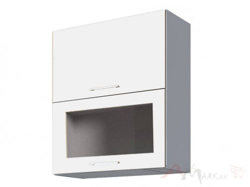 Шкаф под посуду Интерлиния ВШС60-720-2дг(1ст) модуль кухни Мила Пластик в цвете белый