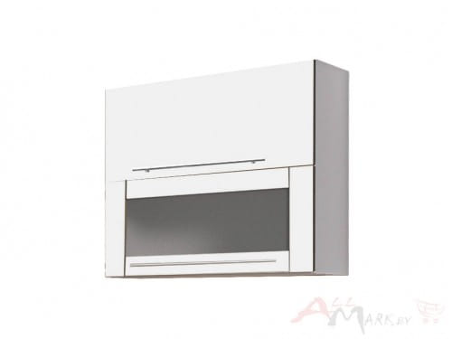Шкаф под посуду Интерлиния ВШС80-720-2дг(1ст) модуль кухни Мила Пластик в цвете белый