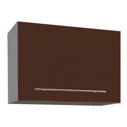 Шкаф под вытяжку Интерлиния Мила Пластик ВШГ60-360, шоколад