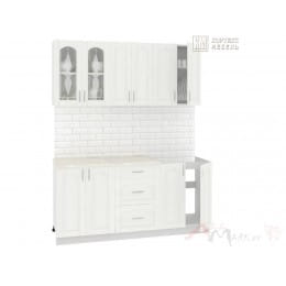 Кухня Кортекс-мебель Корнелия Ретро 1,7, ясень белый