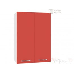 Шкаф настенный Кортекс-мебель Корнелия Лира ВШ50, красный