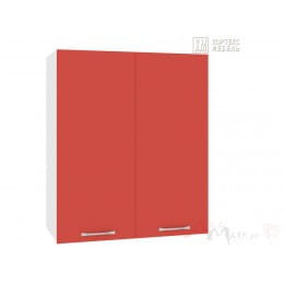 Шкаф настенный Кортекс-мебель Корнелия Лира ВШ60, красный