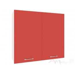 Шкаф настенный Кортекс-мебель Корнелия Лира ВШ80, красный