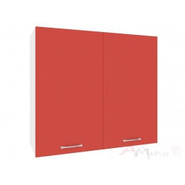 Шкаф настенный Кортекс-мебель Корнелия Лира ВШ80с, красный