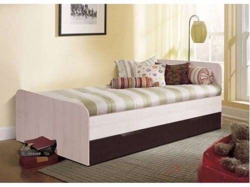 Односпальная кровать Мебель-Класс Лира-1, венге / дуб шамони