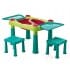 Стол Keter Sand & Water table бирюза / зеленый / красный