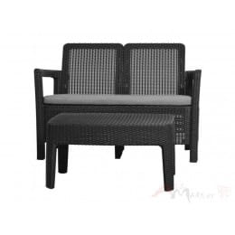 Комплект мебели Keter Tarifa sofa+table серый