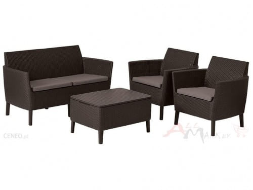 Комплект мебели Keter Salemo 2-Seater Lounge Set коричневый