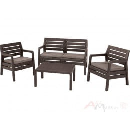 Комплект мебели Keter Delano set коричневый