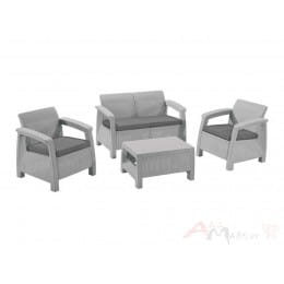 Комплект мебели Keter Corfu Set (серый)