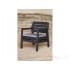 Набор мебели (два кресла,скамья 3х местная,столик) Delano Set, графит (224321)
