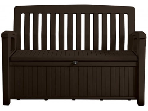 Скамья-сундук Patio Storage Bench 227л, коричневый