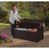 Скамья-сундук Patio Storage Bench 227л, коричневый