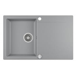 Композитная мойка Teka CLIVO 45 B-TQ, Графит Металлик