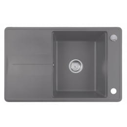 Композитная мойка Teka ESTELA 50 B-TQ, Графит Металлик
