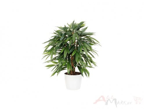 Фикус Gasper Weeping-Ficus, 80 см искусственное в горшке зеленый