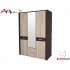 Набор корпусной мебели для спальни Коламбия КЛ-4 Интерлиния венге / дуб серый