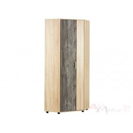 Шкаф угловой SV-мебель (МС Визит 1 К), дуб сонома/сосна джексон