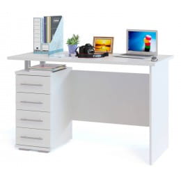 Компьютерный стол Сокол КСТ-106, белый