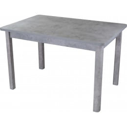 Стол Домотека Джаз ПР (серый бетон/серый/04) 70х110(147)