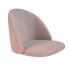 Стол со стульями SHT-DS69 розовый десерт / черный / белоснежная шагрен