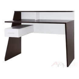 Компьютерный стол Сокол-мебель КСТ-108 венге / белый