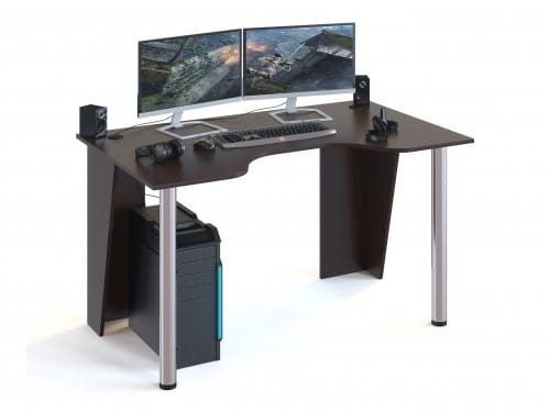 Компьютерный стол Сокол-мебель КСТ-18, венге
