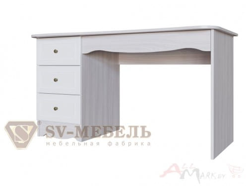 SV-мебель Акварель 1 Стол ясень анкор светлый / белый матовый
