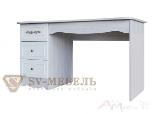 SV-мебель Акварель 1 Стол ясень анкор светлый / белый матовый / Море