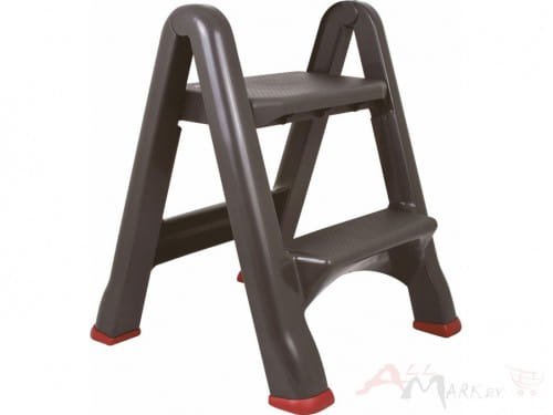 Стремянка Curver Step stool foldable черный