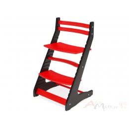 Растущий стул MillWood Вырастайка 2D, черный / красный