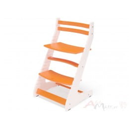 Растущий стул MillWood Вырастайка 2D, белый / оранжевый