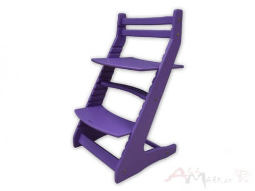 Растущий стул Милвуд Вырастайка 2 фиолетовый