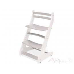 Растущий стул MillWood Вырастайка 2D, белый / серый
