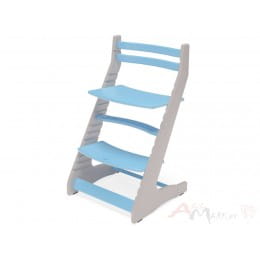 Растущий стул MillWood Вырастайка 2D, серый / голубой