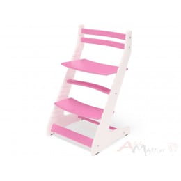 Растущий стул MillWood Вырастайка 2D, белый / розовый