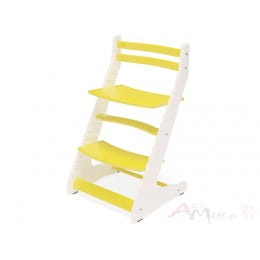 Растущий стул MillWood Вырастайка 2D, белый / желтый